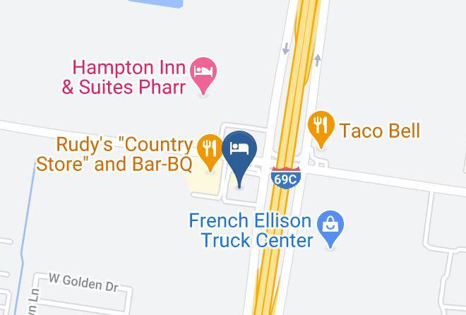 Hidalgo - Red Roof Inn Pharr Mcallen Maps