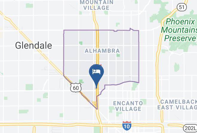 Maricopa - Red Roof Inn Phoenix Midtown Maps