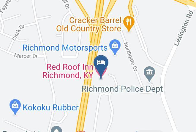 Madison - Red Roof Inn Richmond Ky Maps