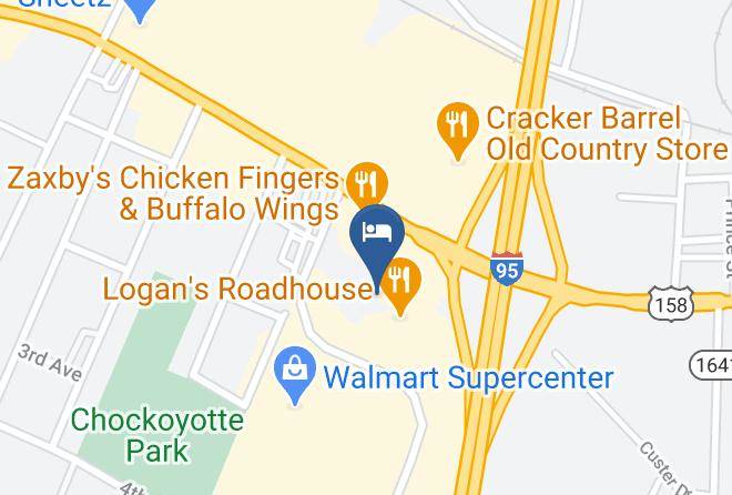 Halifax - Red Roof Inn Roanoke Rapids Maps