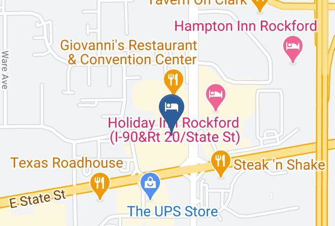 Winnebago - Red Roof Inn Rockford Maps