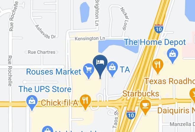 St Tammany Par - Red Roof Inn Slidell Maps