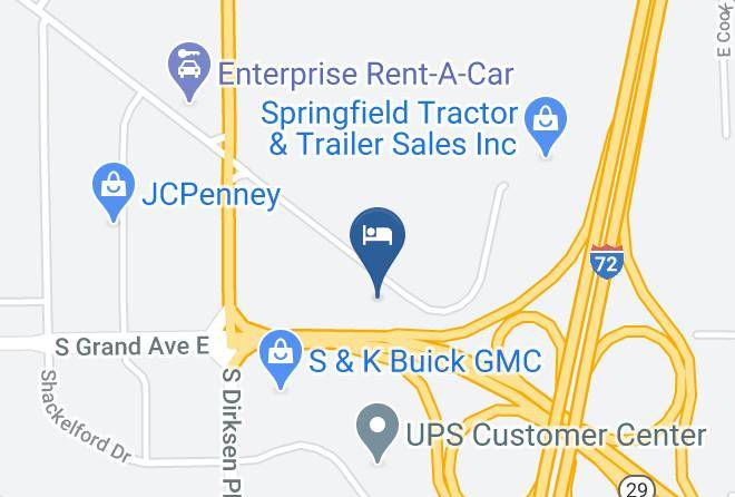 Sangamon - Red Roof Inn Springfield Il Maps