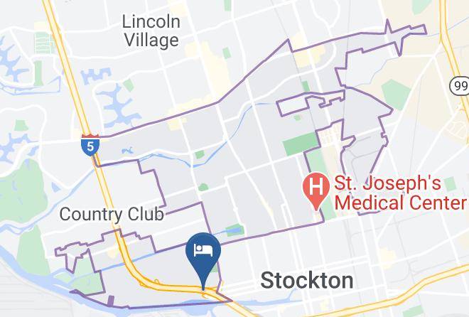 San Joaquin - Red Roof Inn Stockton Maps