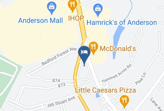Anderson - Red Roof Inn & Suites Anderson Sc Maps