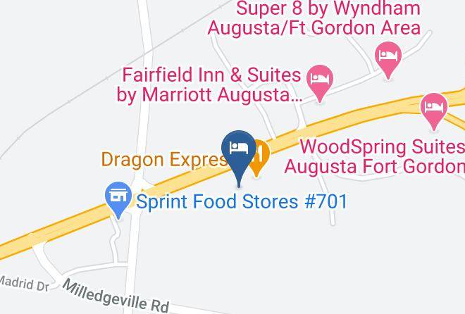 Richmond - Red Roof Inn & Suites Augusta South Maps