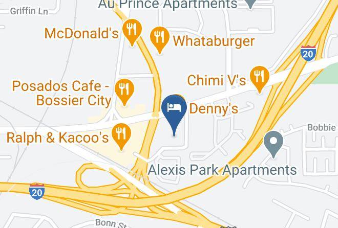 Bossier Par - Red Roof Inn & Suites Bossier City Maps
