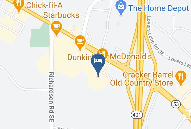 Gordon - Red Roof Inn & Suites Calhoun Maps