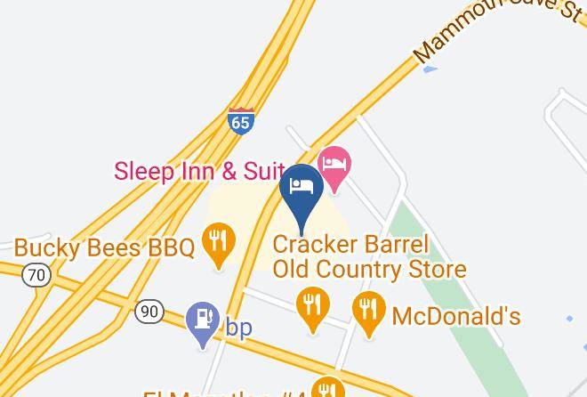 Red Roof Inn & Suites Cave City Map