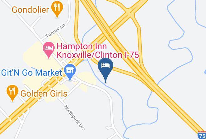 Anderson - Red Roof Inn & Suites Clinton Maps