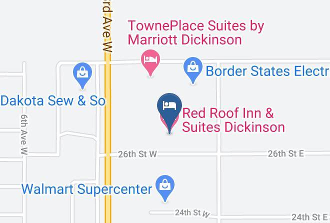 Stark - Red Roof Inn & Suites Dickinson Maps