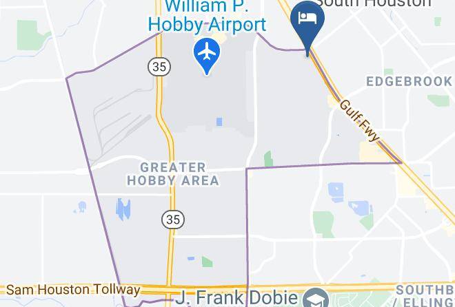 Harris - Red Roof Inn & Suites Houston Hobby Airport Maps