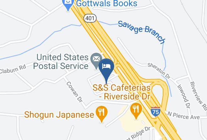 Bibb - Red Roof Inn & Suites Macon Maps