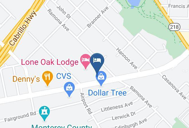 Monterey - Red Roof Inn & Suites Monterey Maps