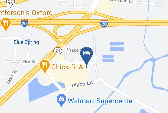 Calhoun - Red Roof Inn & Suites Oxford Maps