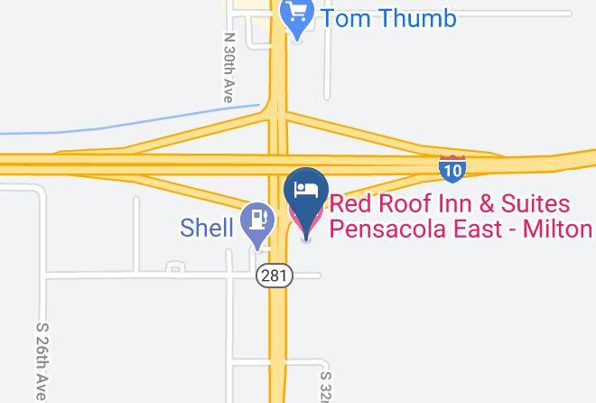 Santa Rosa - Red Roof Inn & Suites Pensacola East Milton Maps