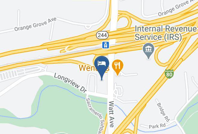 Sacramento - Red Roof Inn & Suites Sacramento North Maps