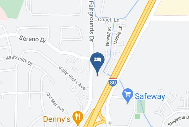 Solano - Red Roof Inn & Suites Vallejo Maps