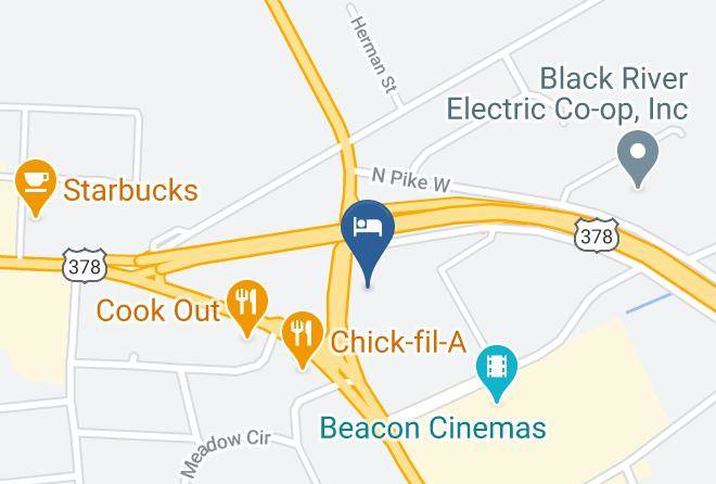 Sumter - Red Roof Inn Sumter Maps