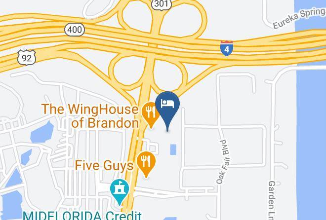 Hillsborough - Red Roof Inn Tampa Fairgrounds Casino Maps