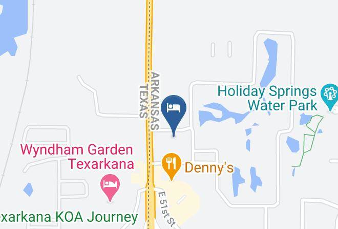 Red Roof Inn Texarkana Map