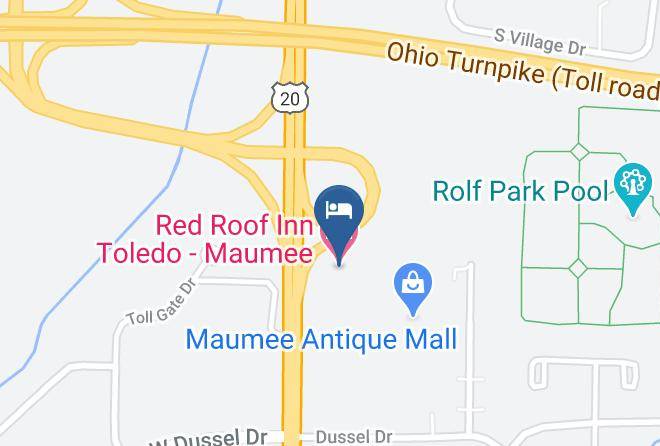Lucas - Red Roof Inn Toledo Maumee Maps