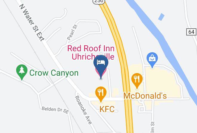 Tuscarawas - Red Roof Inn Uhrichsville Maps