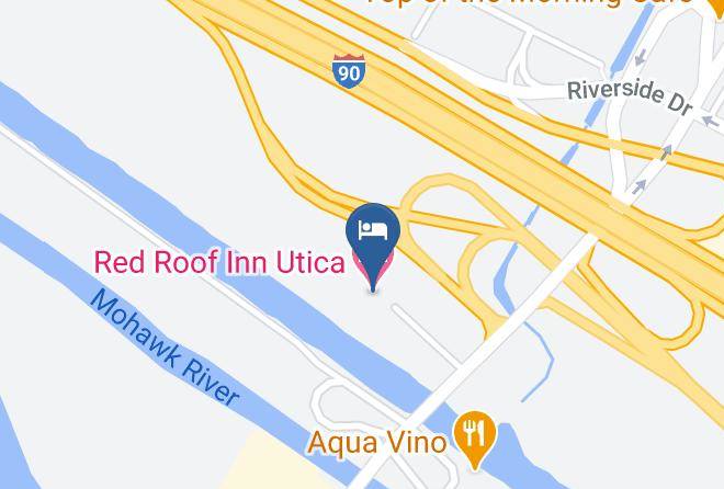 Red Roof Inn Utica Map