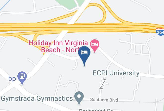 Virginia Beach City - Red Roof Inn Virginia Beach Maps