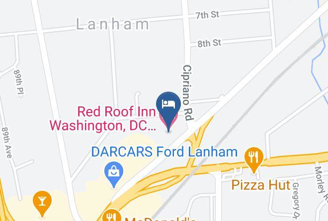 Prince George S - Red Roof Inn Washington Dc Lanham Maps
