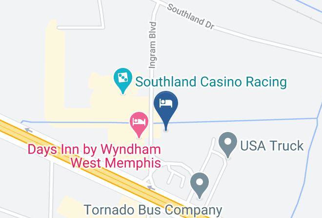 Crittenden - Red Roof Inn West Memphis Ar Maps