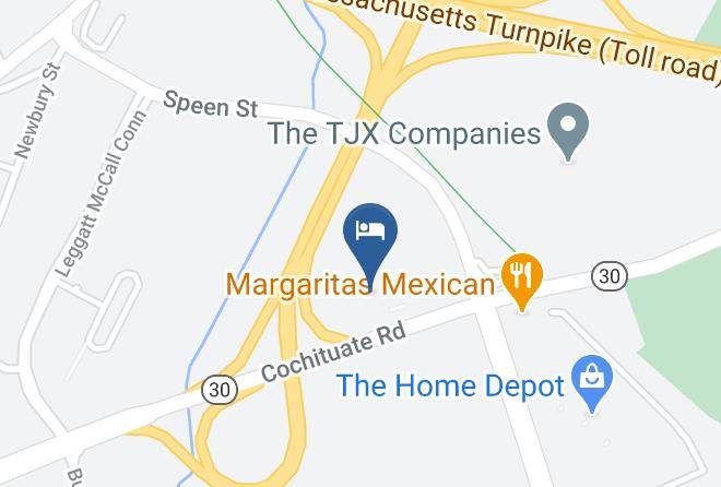 Middlesex - Red Roof Plus+ Boston Framingham Maps