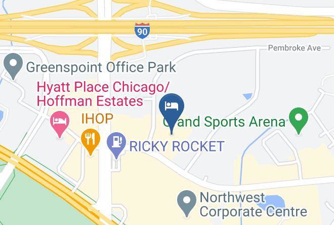 Cook - Red Roof Plus+ Chicago Hoffman Estates Maps