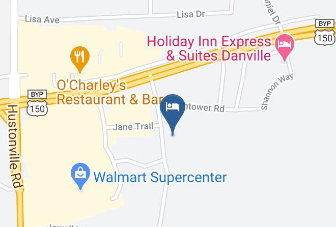 Red Roof Plus+ Danville Ky Map