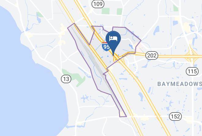 Duval - Red Roof Plus+ Jacksonville Southpoint Maps