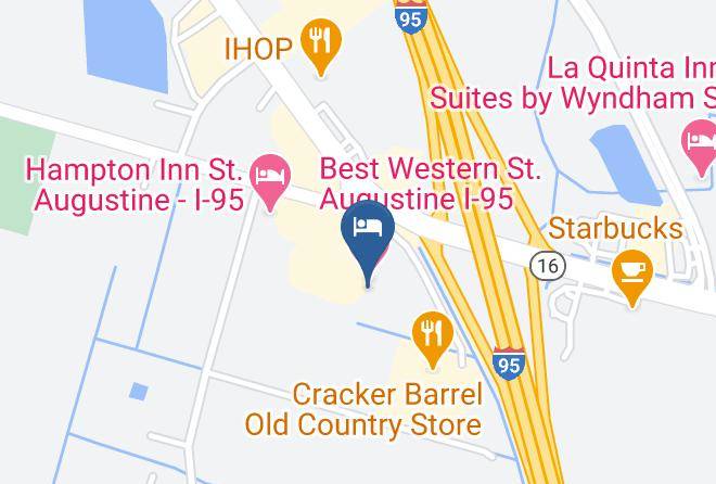 St Johns - Red Roof Plus+ St Augustine Maps