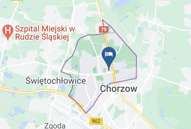 Chorzow - Red Rose Maps