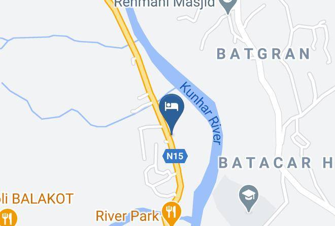 Peshawar - Red Rose Hotel Maps