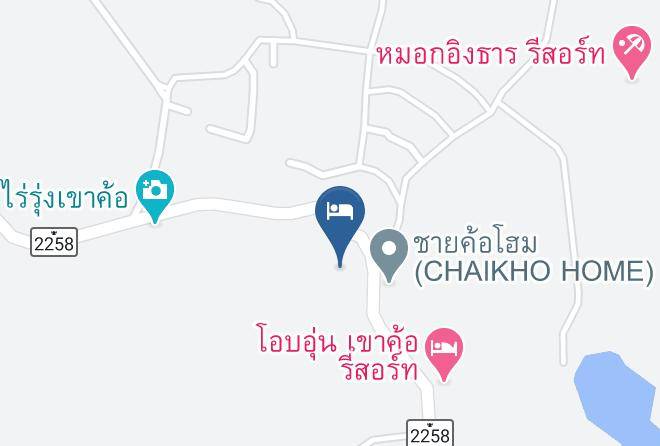 Amphoe Khao Kho - Red Rose Khao Kho Resort Maps