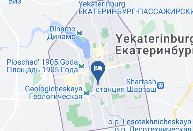 Yekaterinburg - Red Star Maps