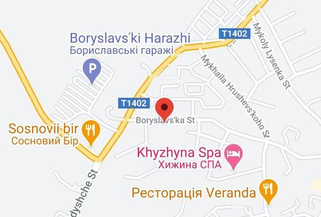 Truskavets - Red Stone Hotel Maps