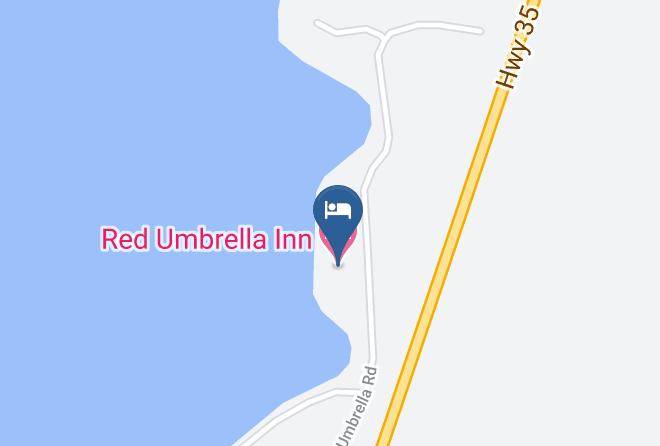 Haliburton - Red Umbrella Inn Maps