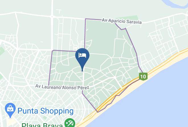 Punta Del Este - Red Wind B&b Maps