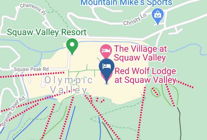 Placer - Red Wolf Lodge At Squaw Valley Maps