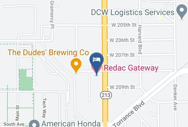 Redac Gateway Hotel Map