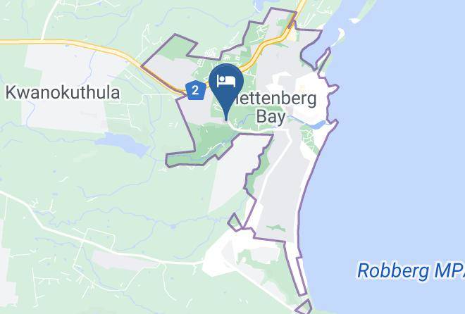 Redbourne Lodge Plettenberg Bay Map
