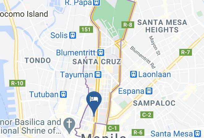 Metro Manila - Reddoorz Amaia Skies Avenida Maps