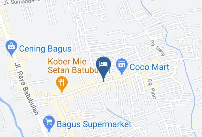 Gianyar Regency - Reddoorz Batubulan Gianyar Maps