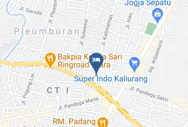 Sleman - Reddoorz Jakal Bawah 2 Maps