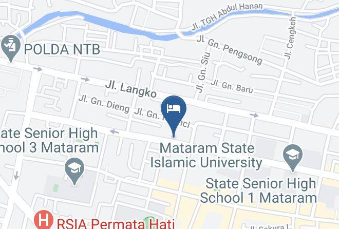 Kota Mataram - Reddoorz Jalan Pendidikan Mataram Maps